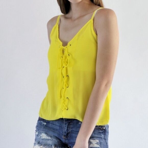 ‎Lace Up Sleeveless Top - Picture 8 of 15